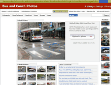 Tablet Screenshot of bus-and-coach-photos.com